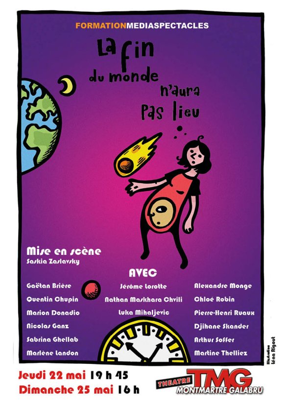 LA FIN DU MONDE N’AURA PAS LIEU